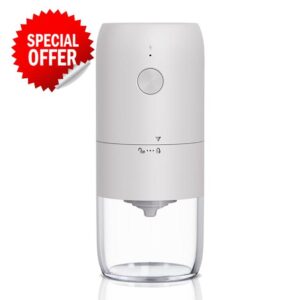 SPAOTREM Electric Coffee Grinder with Ceramic Cone Grinder