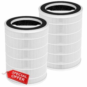 2 Pack Filter Replacement for Welov P200S/P200 PRO Air Puri-fier
