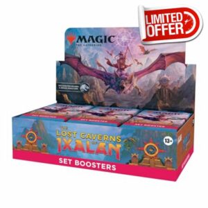 Magic: The Gathering The Lost Caverns of Ixalan Set Booster Box - 30 Packs + 1 Box Topper Card (361 Magic Cards)