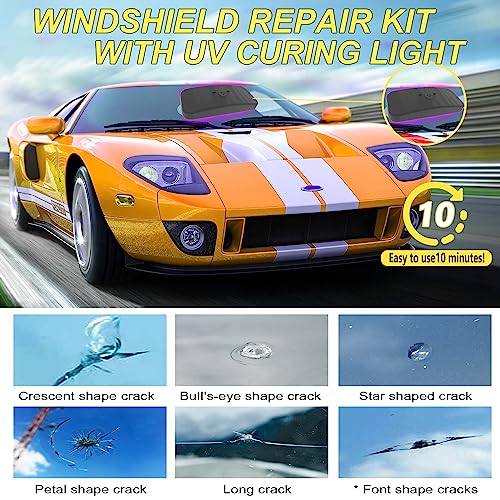 Upgraded Windshield Crack Repair Kit