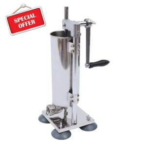 METTSOCH 3L Vertical Manual Sausage Stuffer Machine
