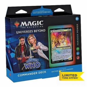 Magic The Gathering Doctor Who Commander Deck – Paradox Power (100-Card Deck
