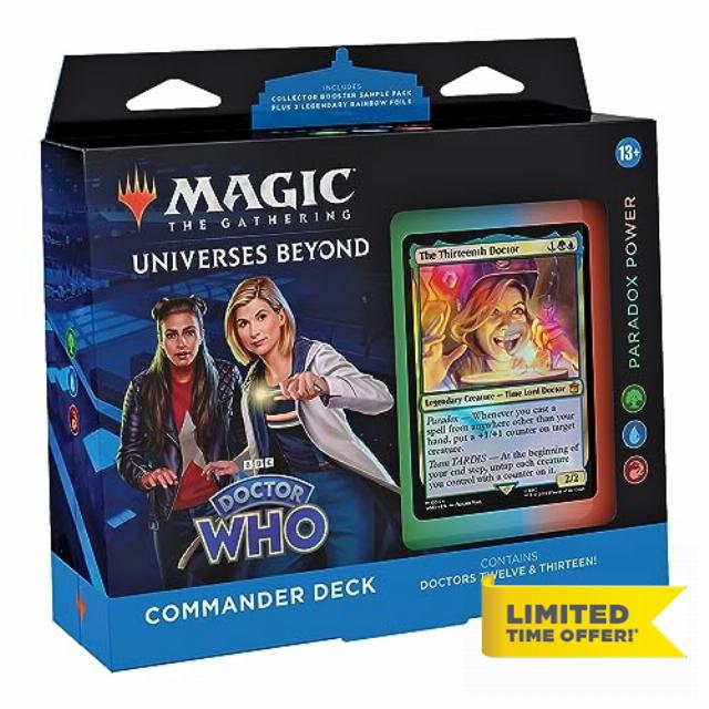 Magic The Gathering Doctor Who Commander Deck – Paradox Power (100-Card Deck