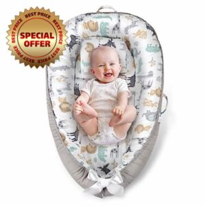 Baby Lounger Cover Adjustable Baby Nest Cover for Newborn