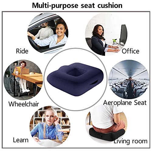 Butt Seat Pillows for Office Chairs Car Seat Cushions for Driving Car Lift Ideal for Office Home