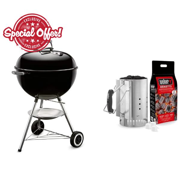 Weber Classic Kettle Charcoal Grill Barbecue
