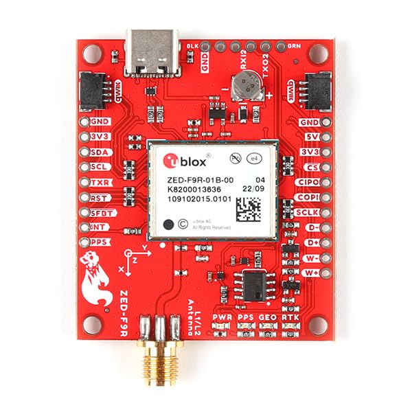 SMA (Qwiic) 2X Qwiic Connectors Integrated SMA Connector for use with Antenna of Your Choice