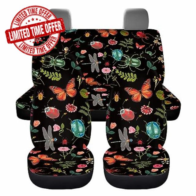 XYZCANDO Car Seat Covers Full Set