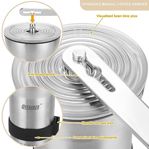 6 Adjustable Coarseness Settings