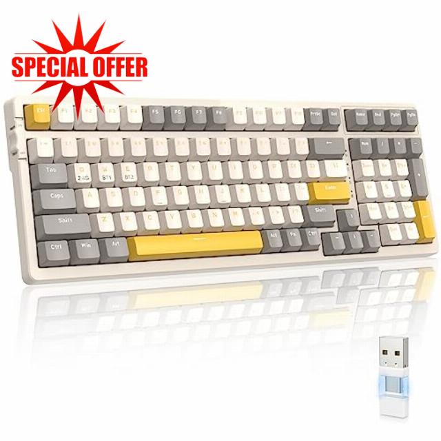 MAGIC-REFINER RK96 Wireless Mechanical Keyboard