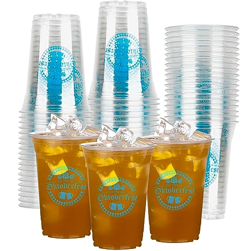 14 OZ Bavarian Oktoberfest Plastic Cups Bulk