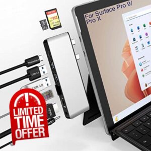 Surface Pro 9 Hub Docking Station with 4K HDMI
