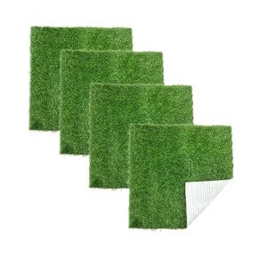 Fake Grass，Realistic High-Density Durable Artificial Turf Carpet for Dogs Pets Garden Lawn Landscape