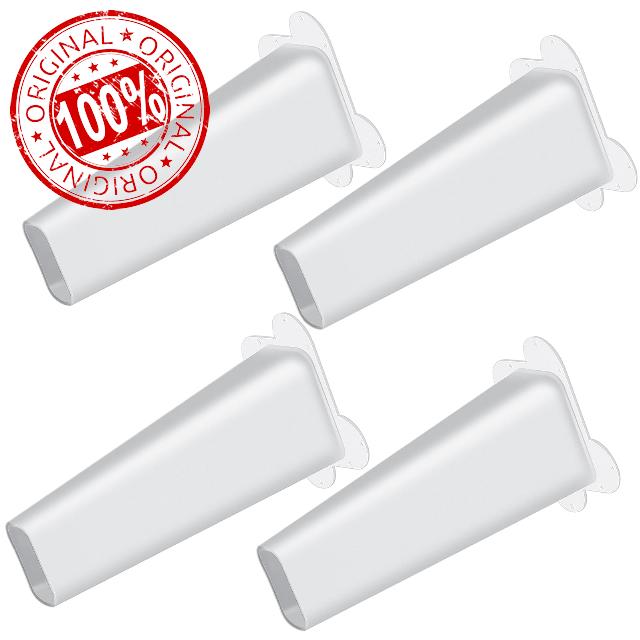 Thyle 4 Pcs Bat Exclusion Reusable Tool Bat Removal Device One Way Exclusion Bat Trap Bat Supplies Bat Remove Plastic Cone for House Outdoor Bats Control Removal
