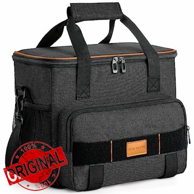 Insulated Cooler Bag Soft Sided Leakproof Collapsible Small Cooler Large Lunch Cooler Bag 14L Beach Cooler 20 Cans Camping Cooler for Picnics