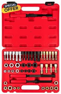 wesleydrill 49-Piece Thread Chaser Set