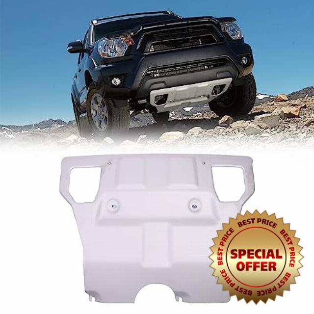NUBEHONE Front Skid Plate Fit for 2005-2015 Tacoma Toy-OTA Engine Splash Shield Under Tray Skid Plate Replacement OEM PT212-35075