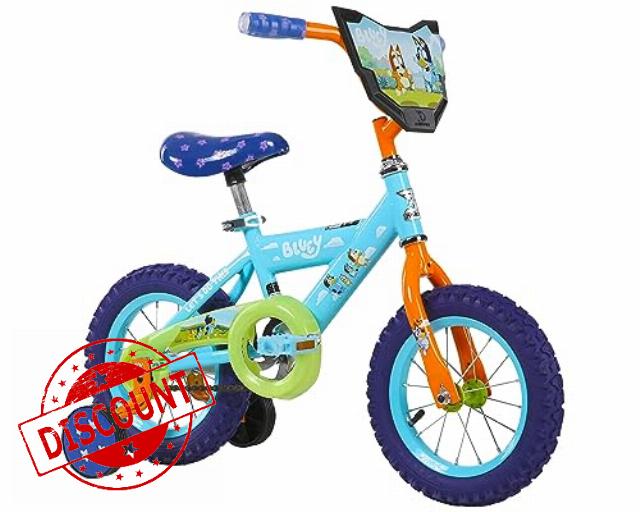 Dynacraft Bluey 12" Bike for Kids Ages 3-5 Years