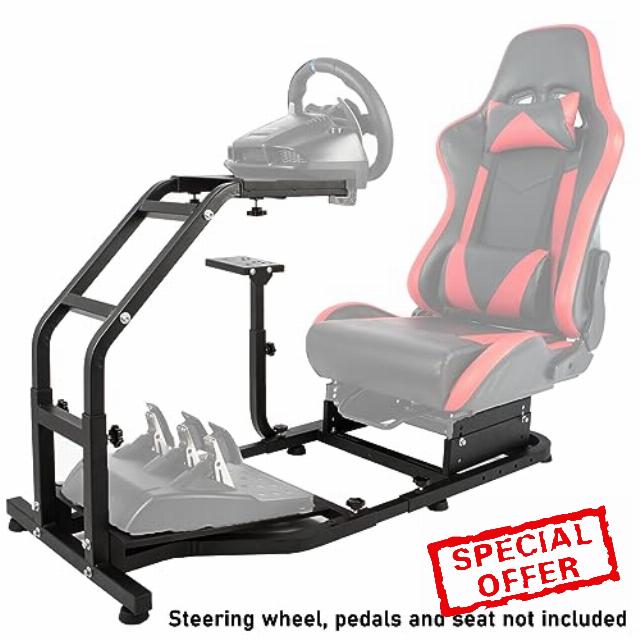 Gazzyt G29 Driving Simulator Cockpit Stand fit for Logitech G27 G920 G923