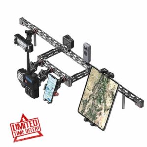 EASEORD Dash Mount Platform Phone Holder for 2007-2017 Jeep Wrangler JK JKU