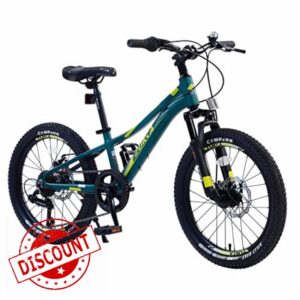 MAKELEN Mountain Bike for Big Kids Bike for 5-12 Years Old Boys and Girls 7 Speed