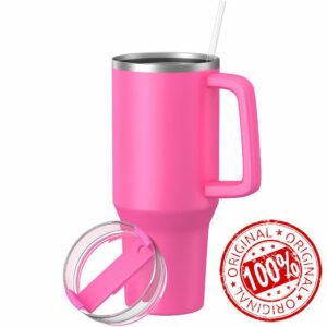 VBV 40 oz Tumbler with Handle and Straw