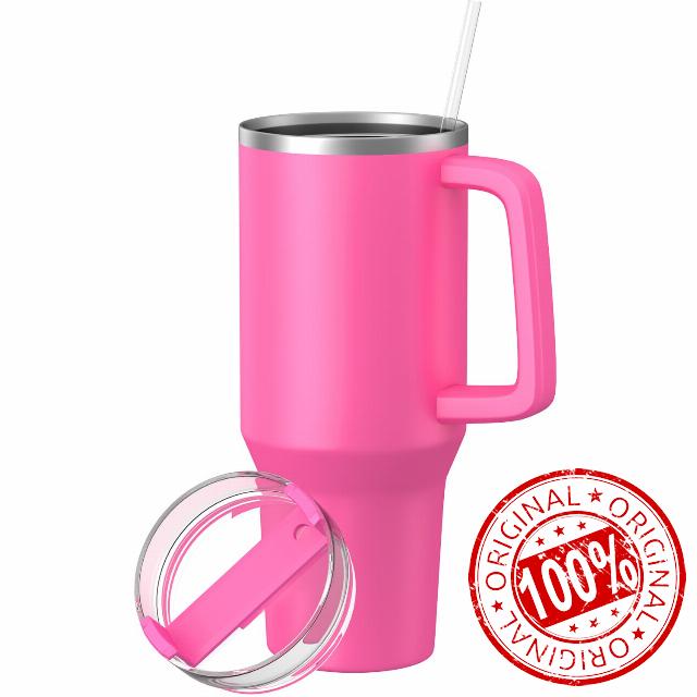 VBV 40 oz Tumbler with Handle and Straw