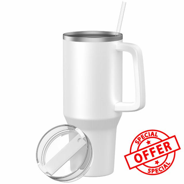 VBV 40 oz Tumbler with Handle and Straw