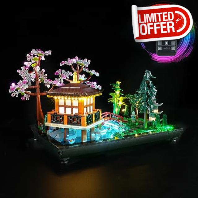DALDED LED Lighting Kit for Lego Icons Tranquil Garden 10315