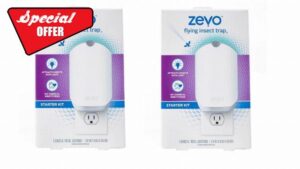 Pro Zevo Flying Insect Trap Starter Kit 2 Pack