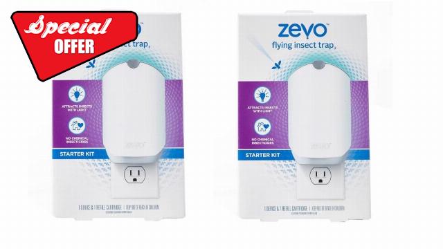 Pro Zevo Flying Insect Trap Starter Kit 2 Pack