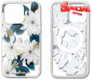 Sonix | Compatible with MagSafe iPhone 15 Pro Case Floral | 10ft Drop Tested | Delilah Flower