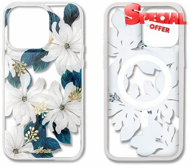 Sonix | Compatible with MagSafe iPhone 15 Pro Case Floral | 10ft Drop Tested | Delilah Flower