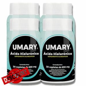 Umary Hyaluronic Acid 4 pack 30 caplets each