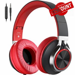 COOSII AC01 Headphones Wired Noise Isolating Over Ear