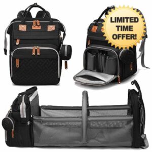 HuangDa Diaper Bag Backpack