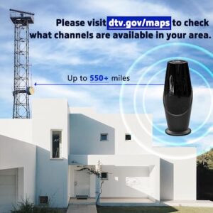Digital TV Antenna Indoor with Amplifier and Signal Booster