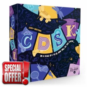 Randolph CDSK | Trivia Party and Team Game | Ages 14+ | 2 to 16 Players | 45 Minutes