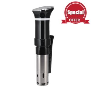 VTOSEN 1100W Immersion Cooker Circulator - High-End Thermal Immersion Circulator for Vacuum Steak Cooking in Restaurants & Home Kitchens - US 110V