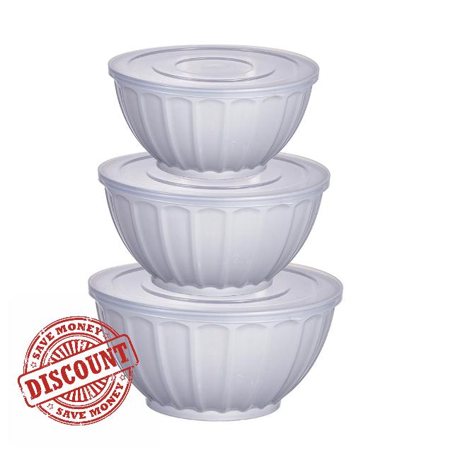 jioko Mixing Bowls with Lids
