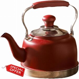 Stovetop Heat Water Kettle Tea Kettle With Tea Drain Kettle Pot Universal Stovetop Kettle Stainless Steel Tea Pots Teapot For Induction Cooker Teapots for Tea (Color : A