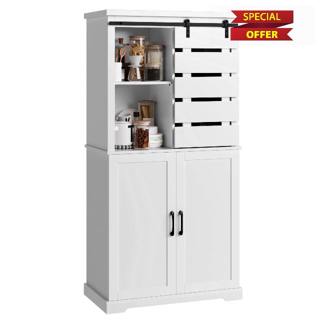 BOTLOG Kitchen Pantry Cabinet