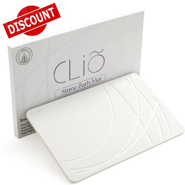 CLIÕ Premium Stone Bath Mat Large - Double Sided