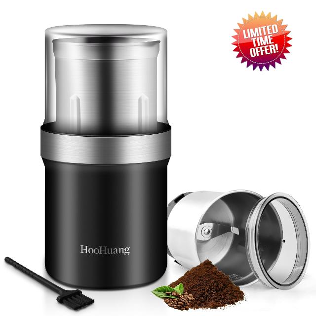 HooHuang Coffee Grinder Electric