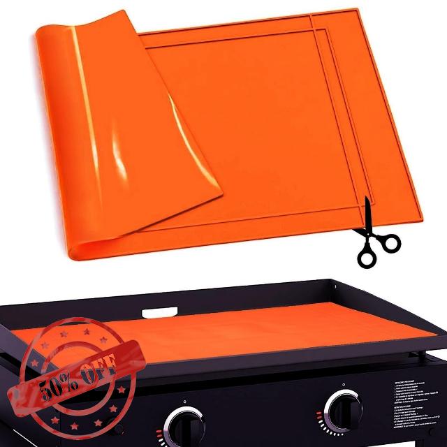 AOBHI Cuttable 36" Blackstone Mat Made from Food-Grade Silicone Material