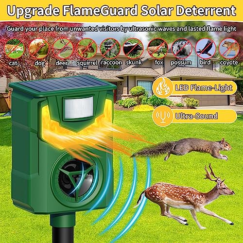 Solar Animal Repeller with Motion Sensor