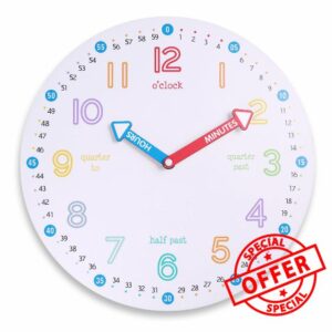 Vigorwise Learning Clock for Kids