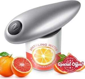 Electric Can Opener with Smooth Edge