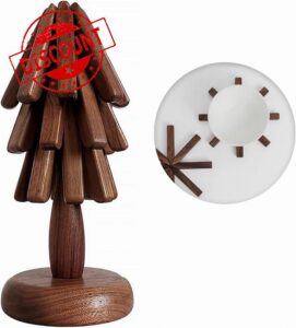 Wooden Trivet for Hot Dishes