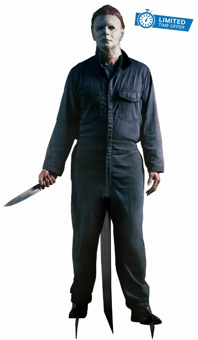 Michael Myers Halloween Indoor Outdoor Decorations - Scary Life Size Yard Lawn Decor for Home